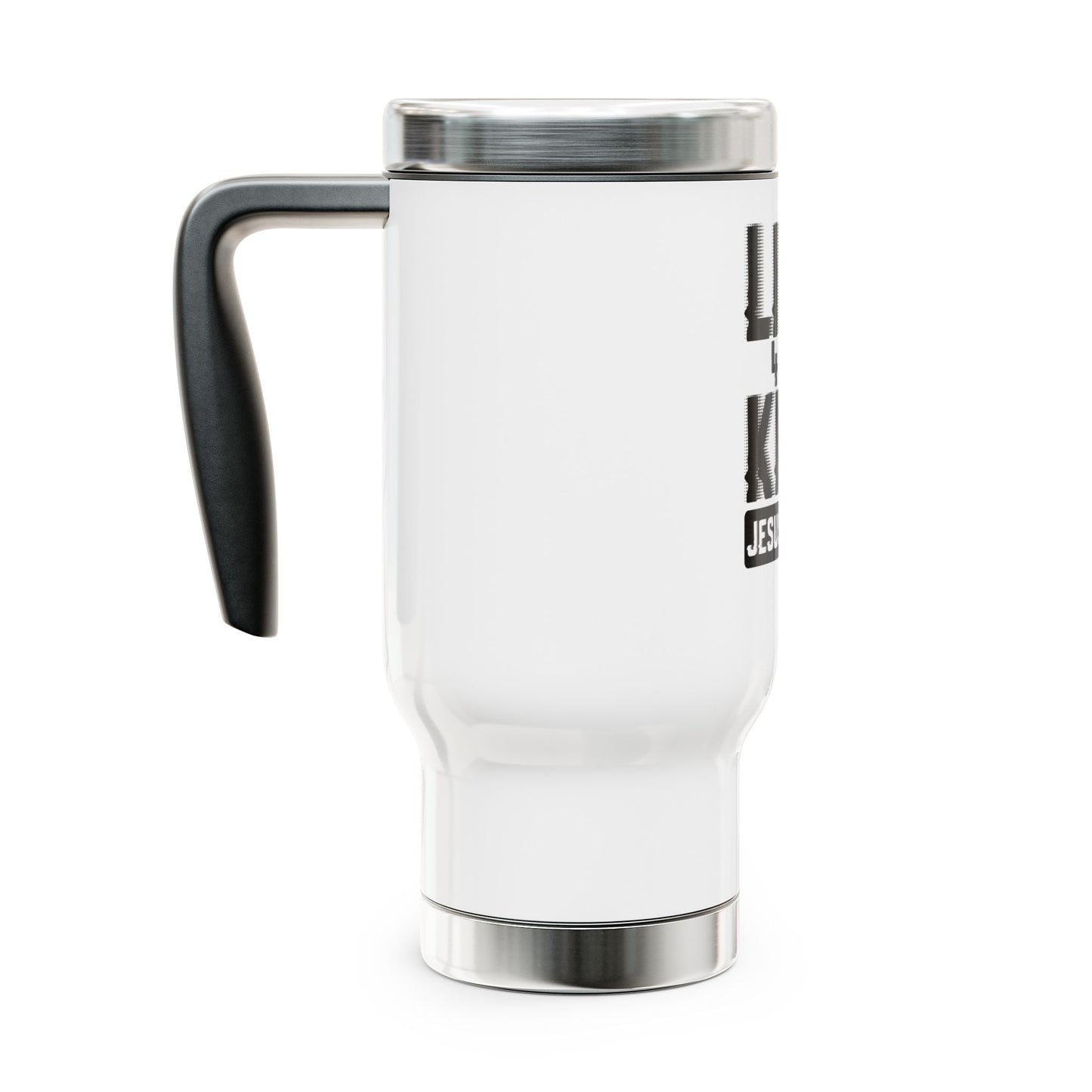 Travel Mug - Have Your Morning Coffee with GOD - 14oz