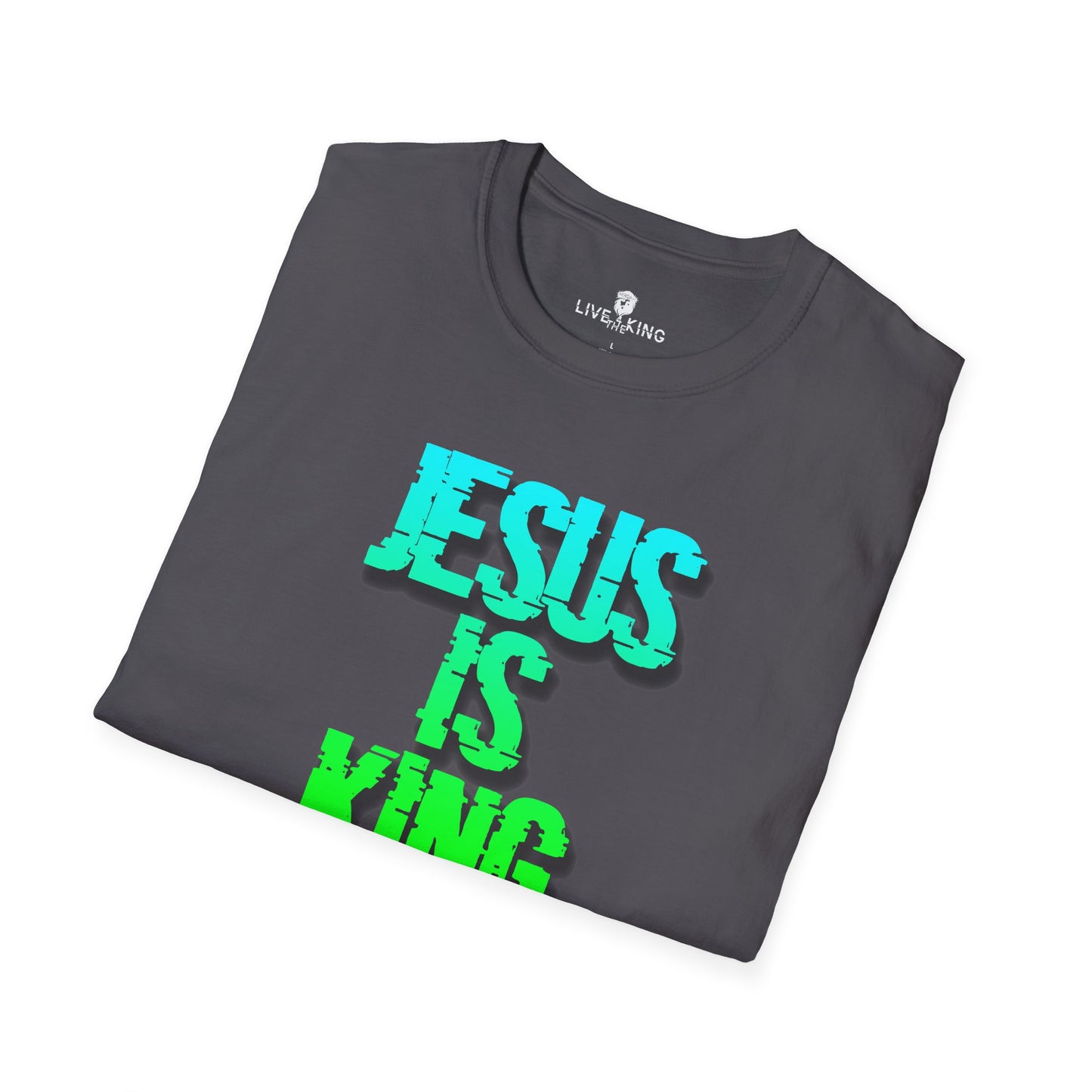 Unisex Jesus is King T-Shirt, Faith Shirt, Christian Apparel, Religious Gift, Inspirational Tee, Casual Wear