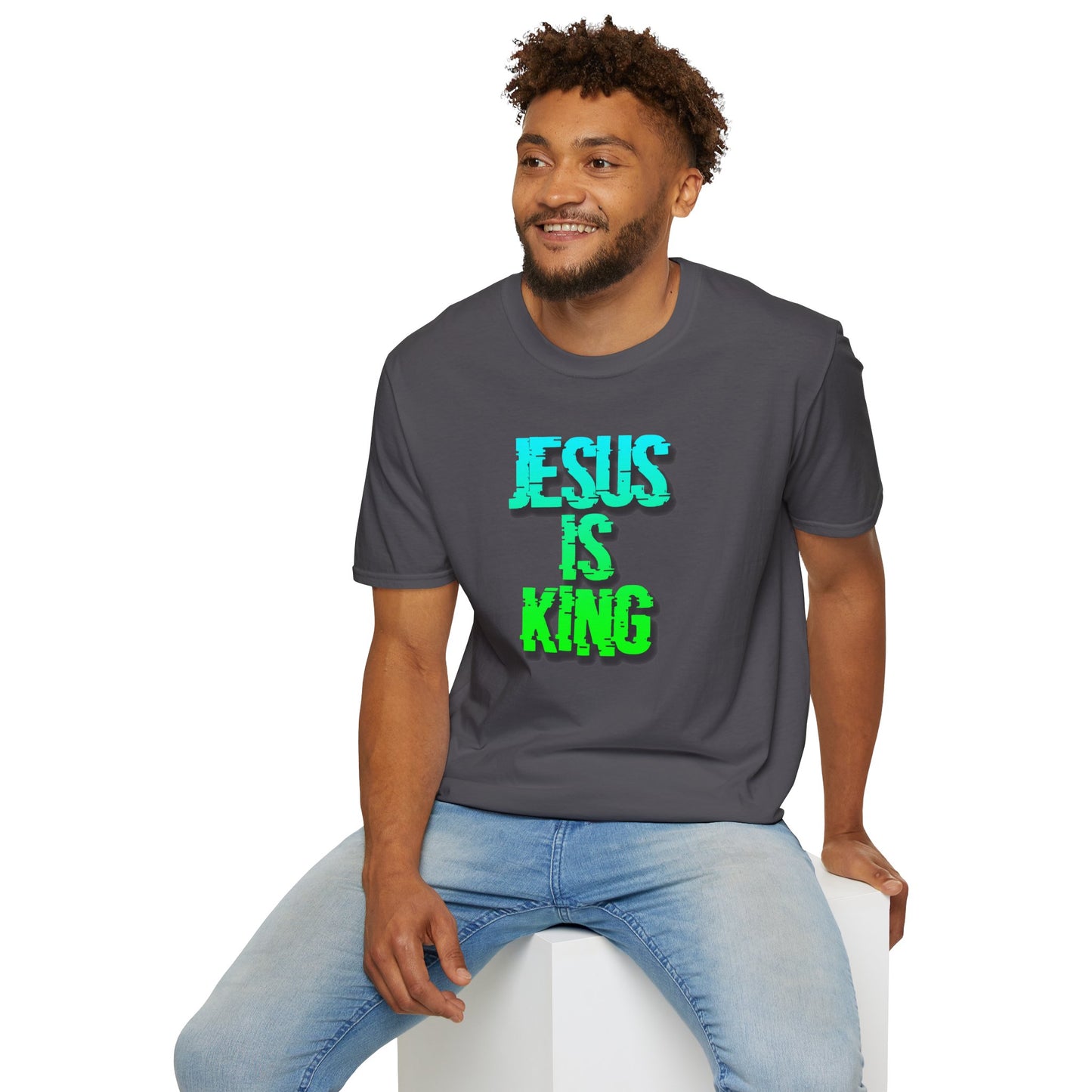 Unisex Jesus is King T-Shirt, Faith Shirt, Christian Apparel, Religious Gift, Inspirational Tee, Casual Wear