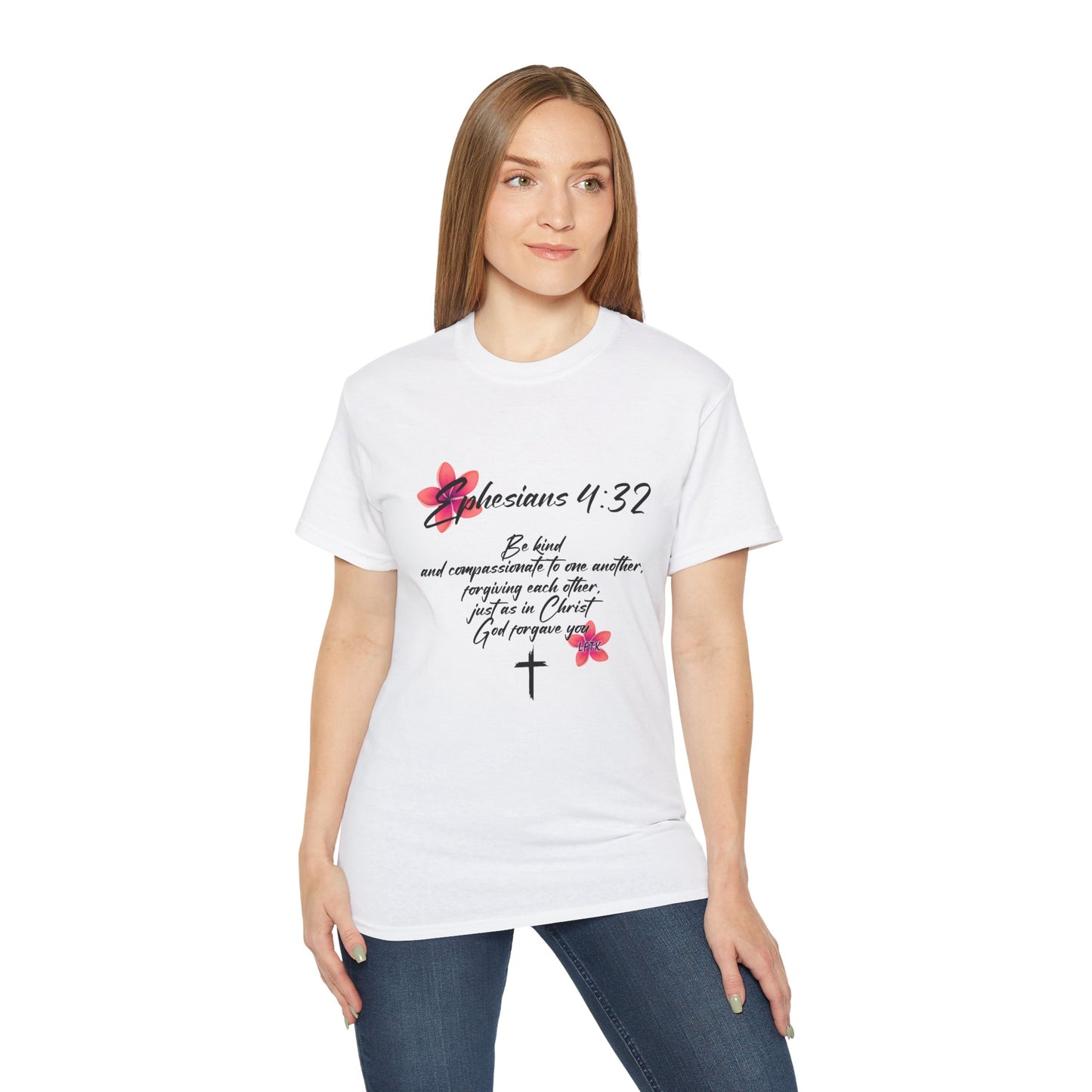 Inspirational Faith Tee - Ephesians 4:32, Christian Gift, Casual Wear, Unisex Shirt, Uplifting Quote Apparel