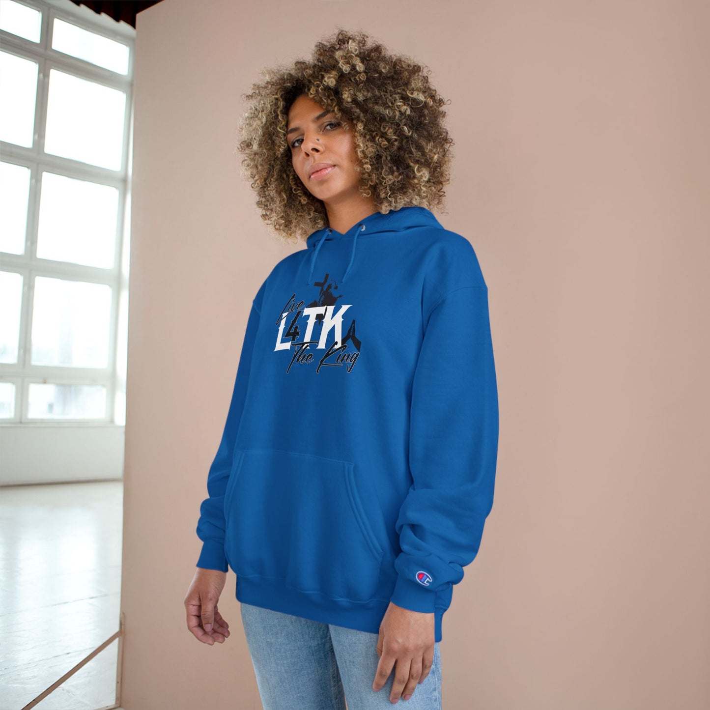 Live L4TK Champion Hoodie - Motivational Sweatshirt for Everyday Inspiration