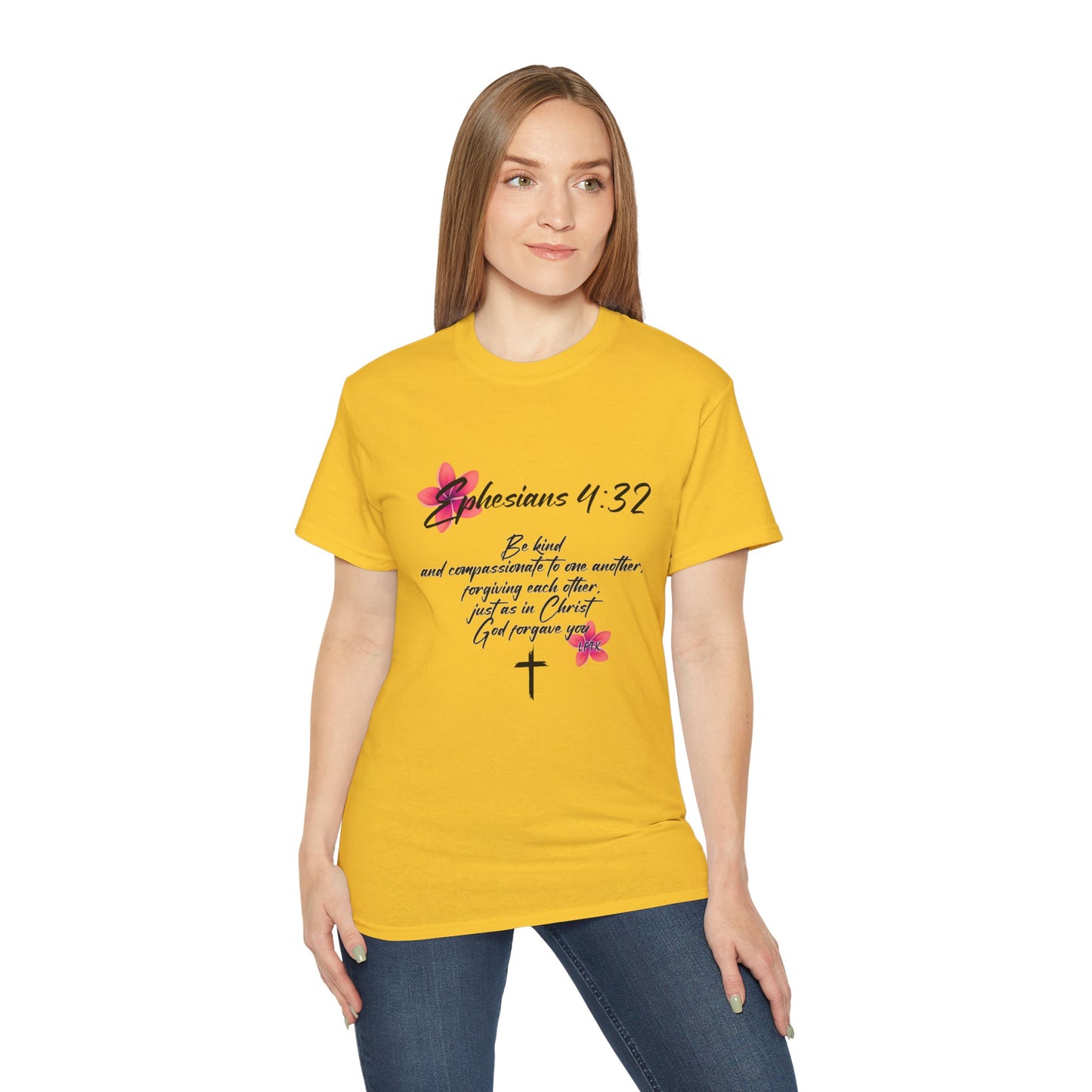 Inspirational Faith Tee - Ephesians 4:32, Christian Gift, Casual Wear, Unisex Shirt, Uplifting Quote Apparel