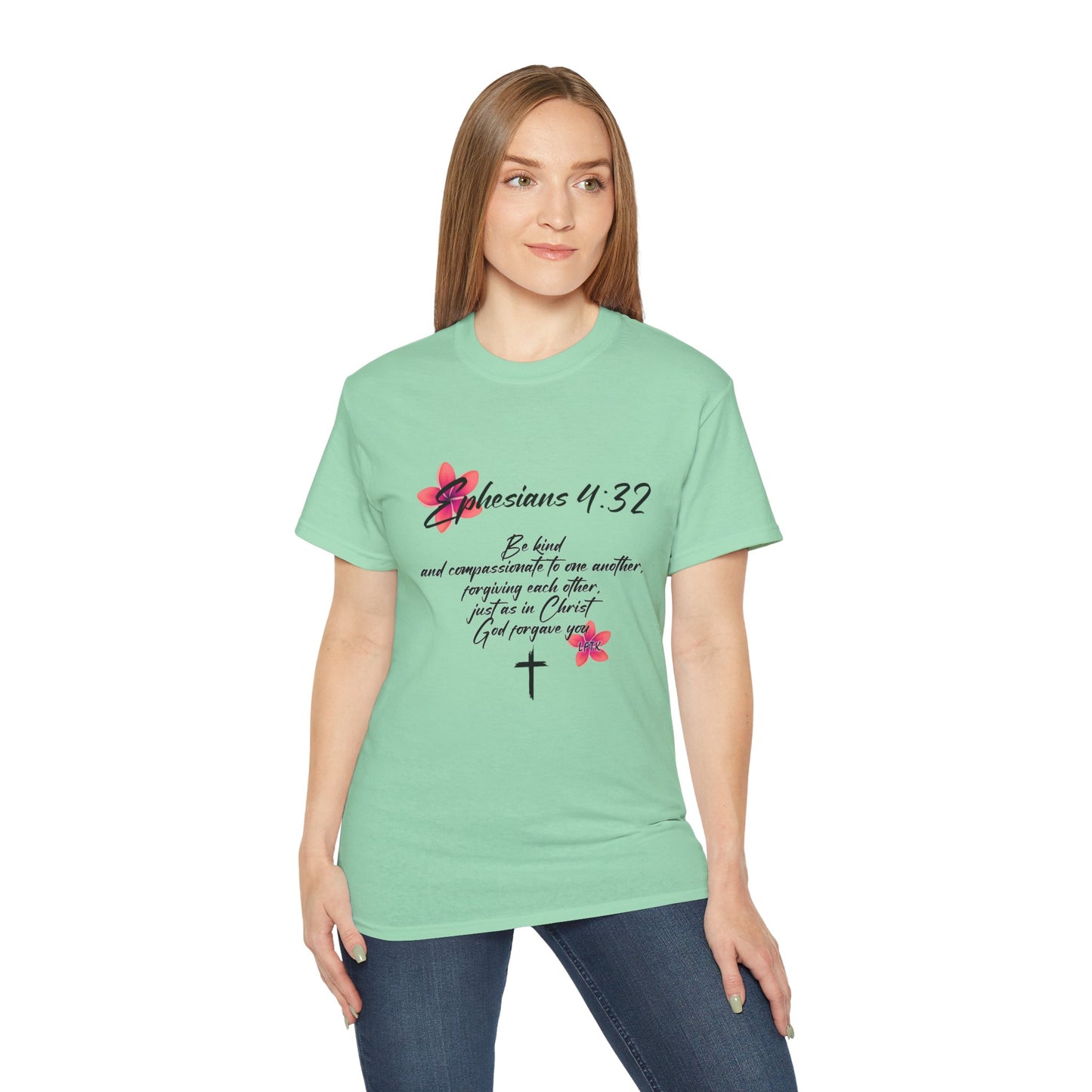 Inspirational Faith Tee - Ephesians 4:32, Christian Gift, Casual Wear, Unisex Shirt, Uplifting Quote Apparel
