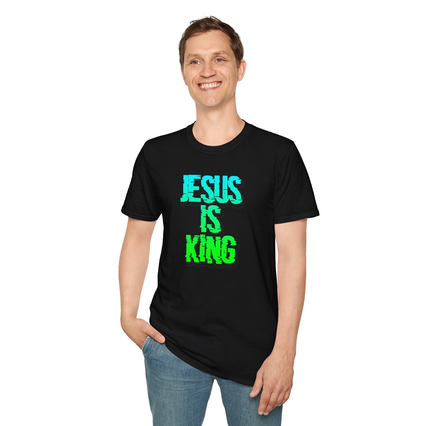 Unisex Jesus is King T-Shirt, Faith Shirt, Christian Apparel, Religious Gift, Inspirational Tee, Casual Wear