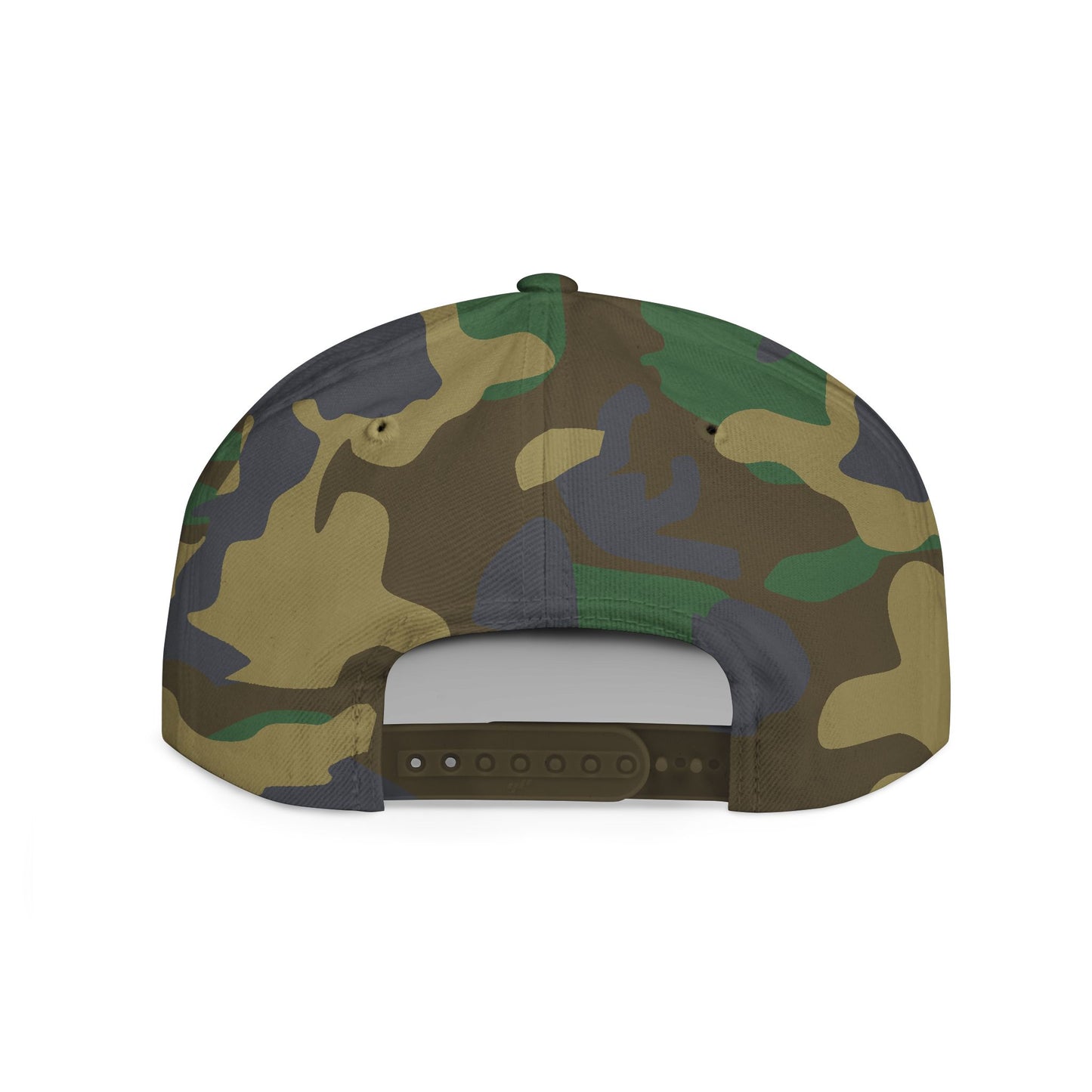 Live Like a King Flat Bill Snapback Cap - Inspirational Christian Hat