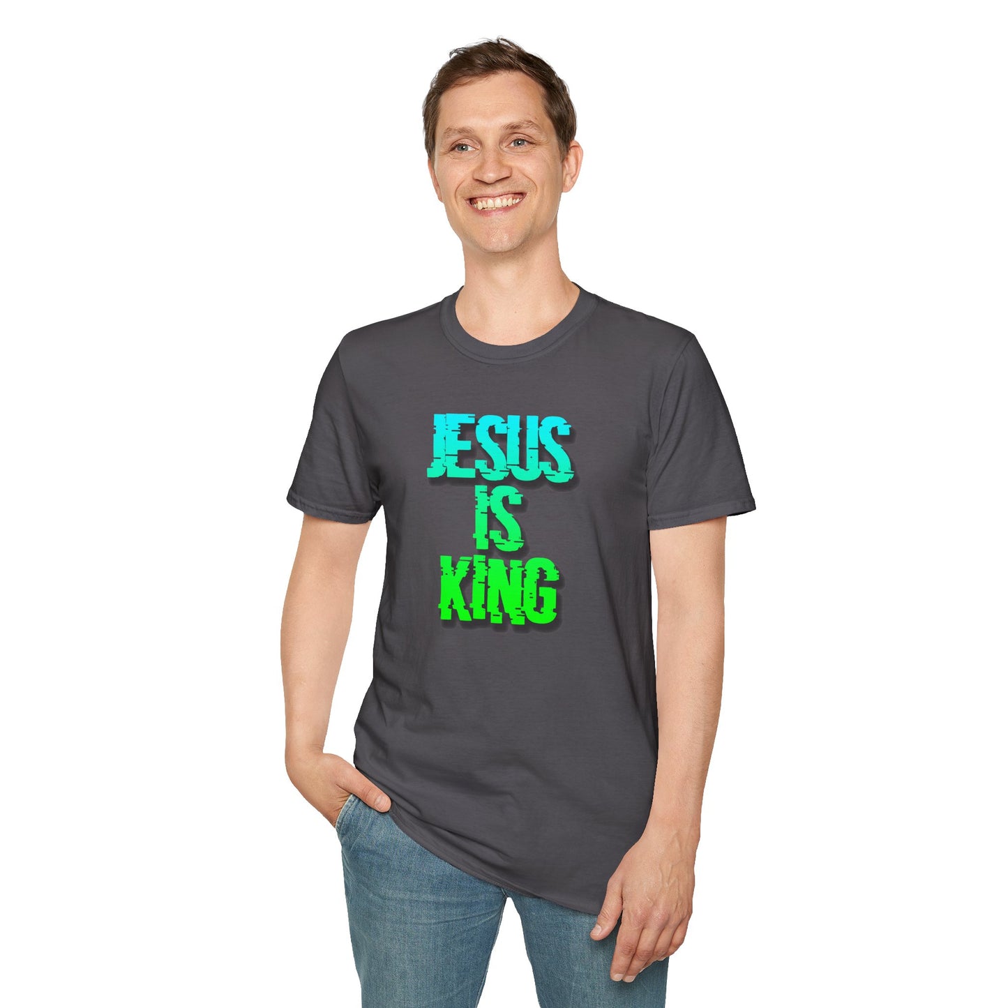 Unisex Jesus is King T-Shirt, Faith Shirt, Christian Apparel, Religious Gift, Inspirational Tee, Casual Wear
