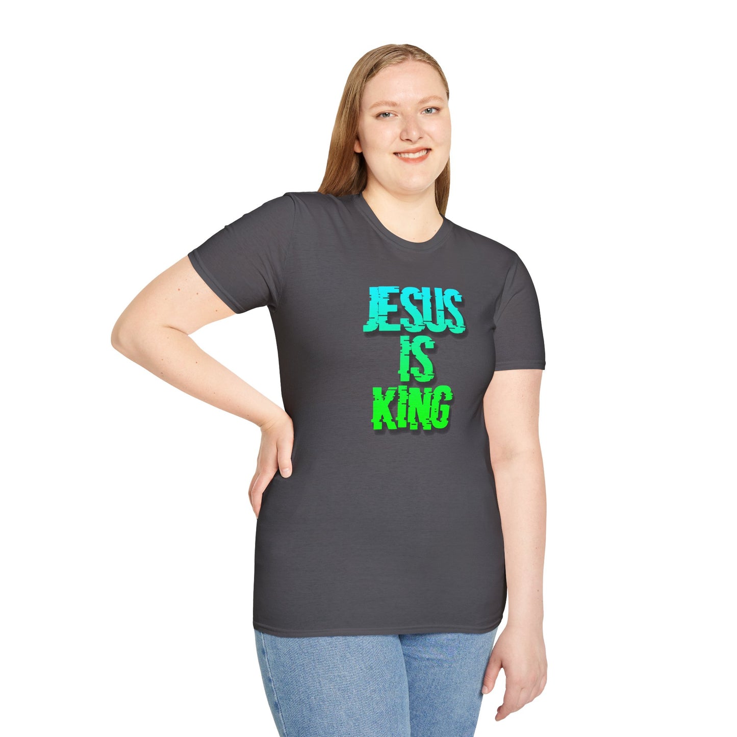 Unisex Jesus is King T-Shirt, Faith Shirt, Christian Apparel, Religious Gift, Inspirational Tee, Casual Wear