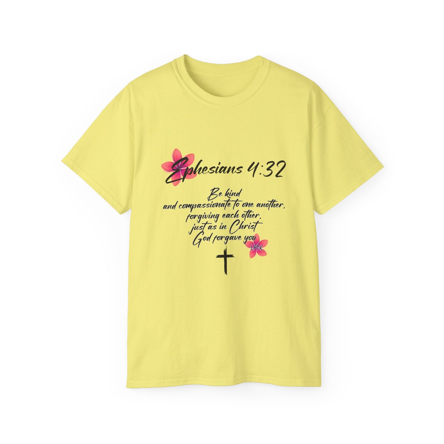 Inspirational Faith Tee - Ephesians 4:32, Christian Gift, Casual Wear, Unisex Shirt, Uplifting Quote Apparel