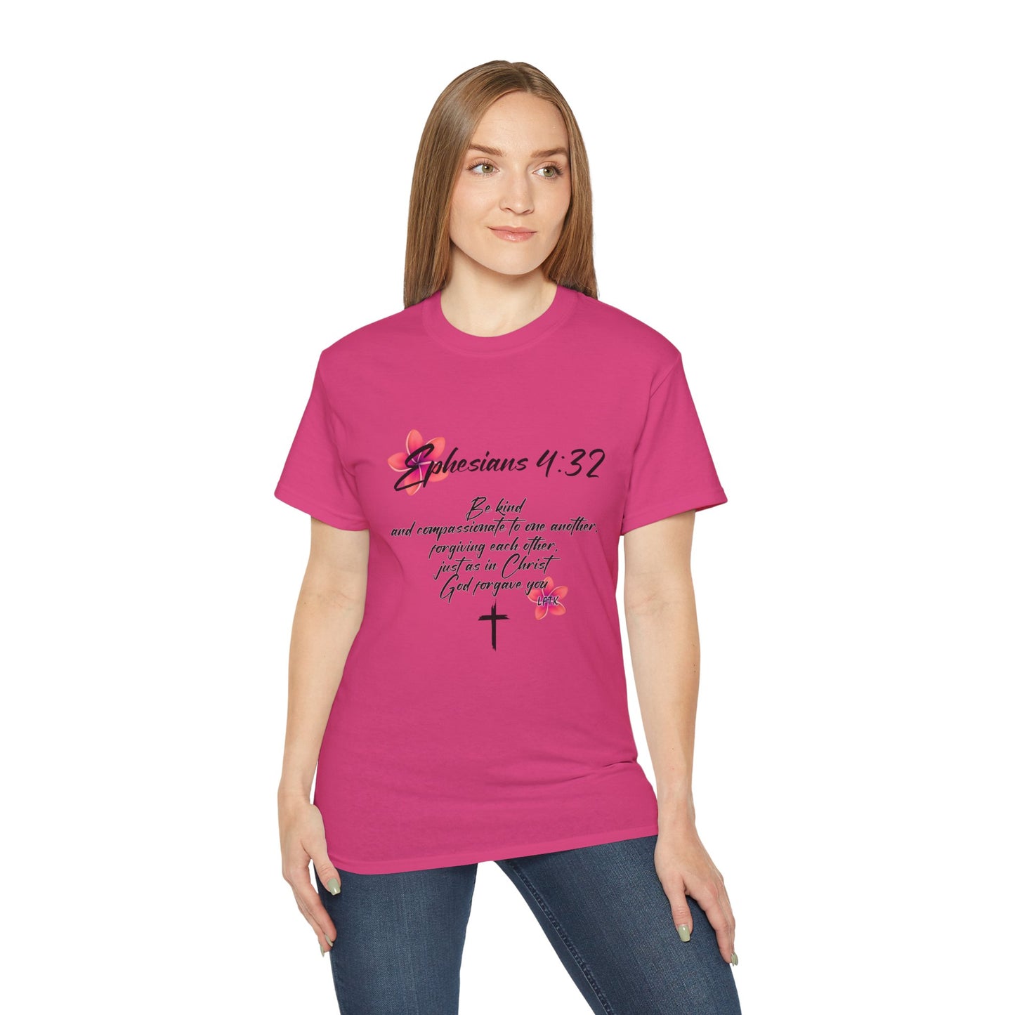 Inspirational Faith Tee - Ephesians 4:32, Christian Gift, Casual Wear, Unisex Shirt, Uplifting Quote Apparel