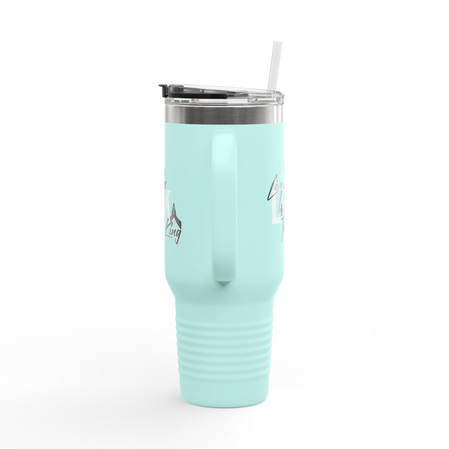 Live Like the King Insulated Travel Mug - 40oz Adventure Companion