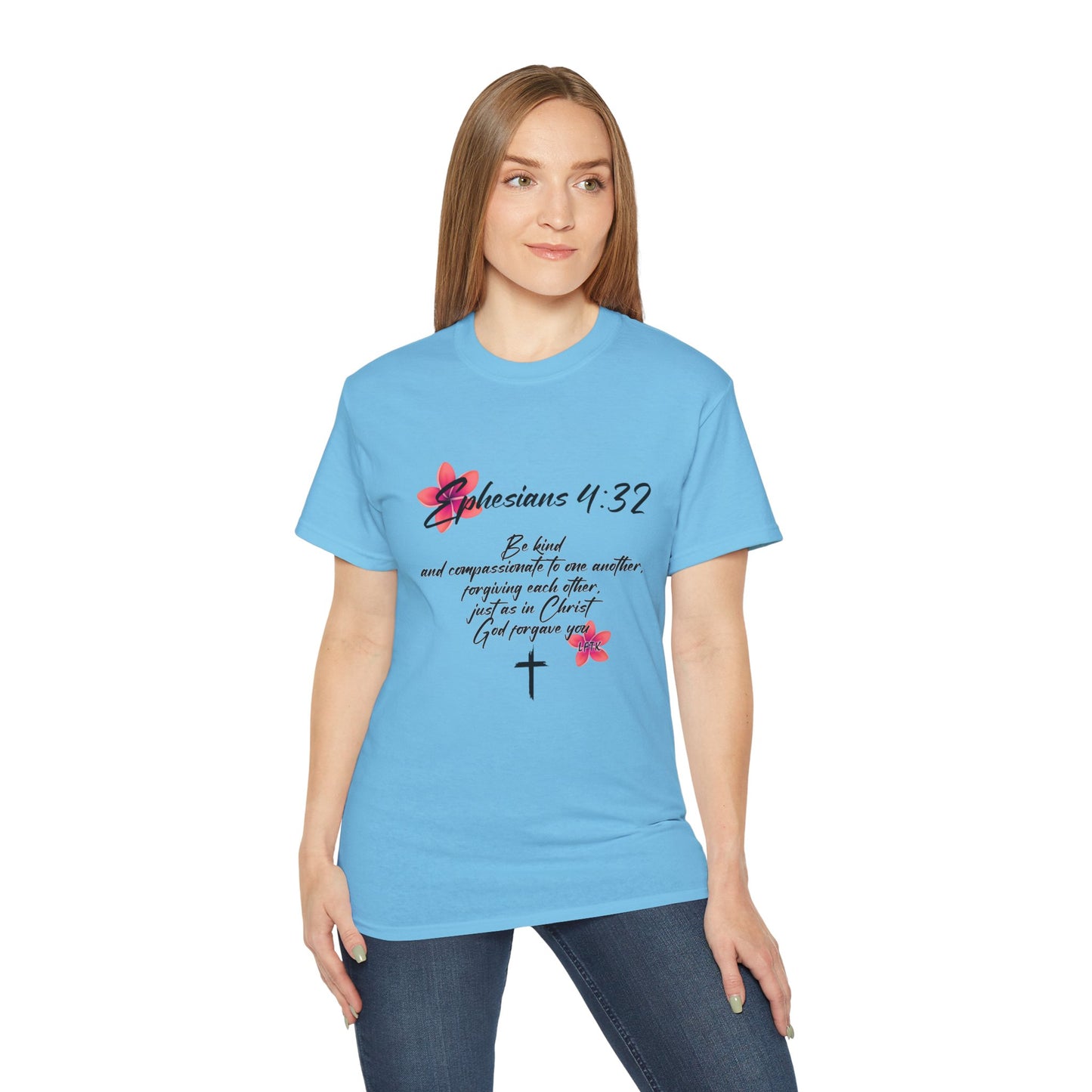 Inspirational Faith Tee - Ephesians 4:32, Christian Gift, Casual Wear, Unisex Shirt, Uplifting Quote Apparel
