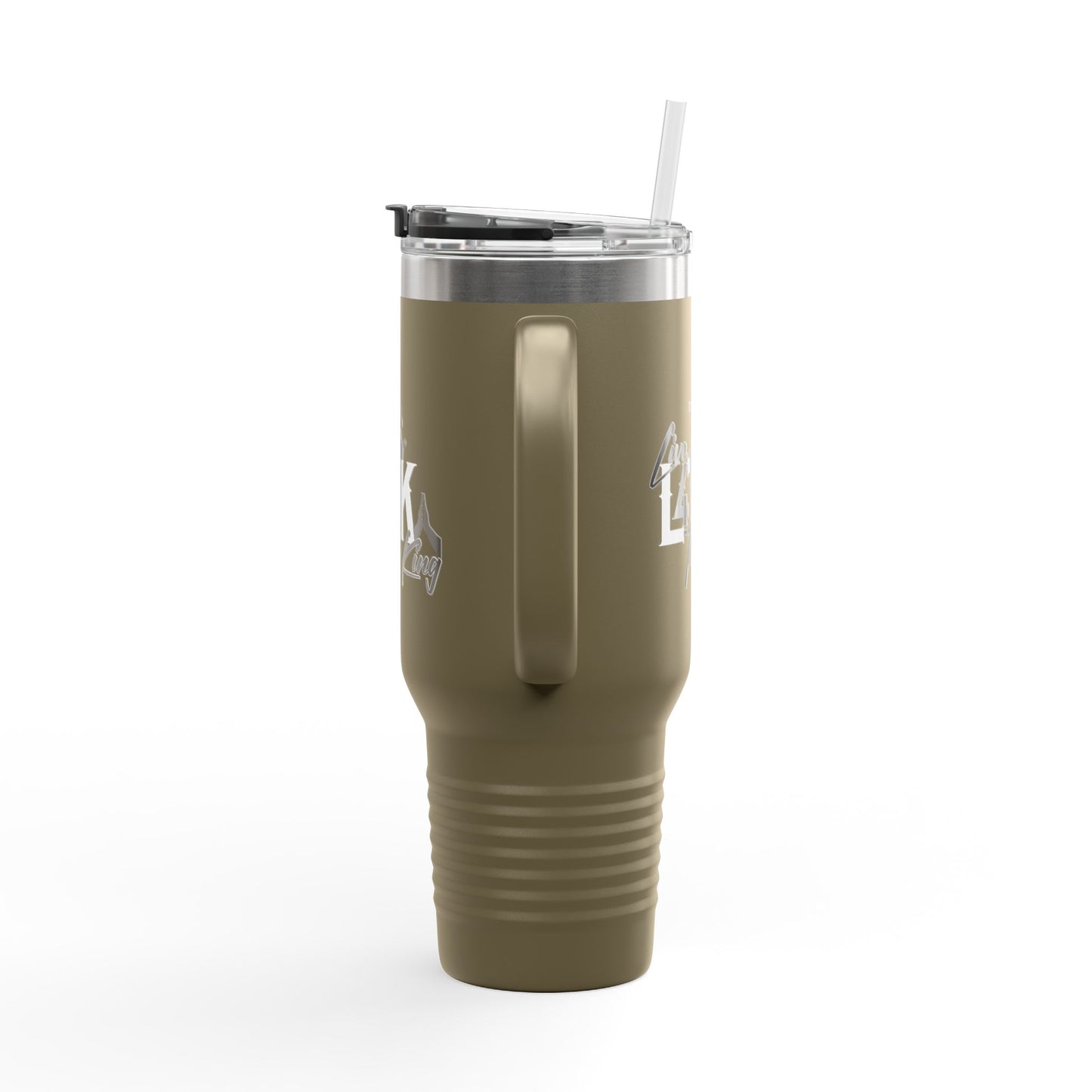 Live Like the King Insulated Travel Mug - 40oz Adventure Companion