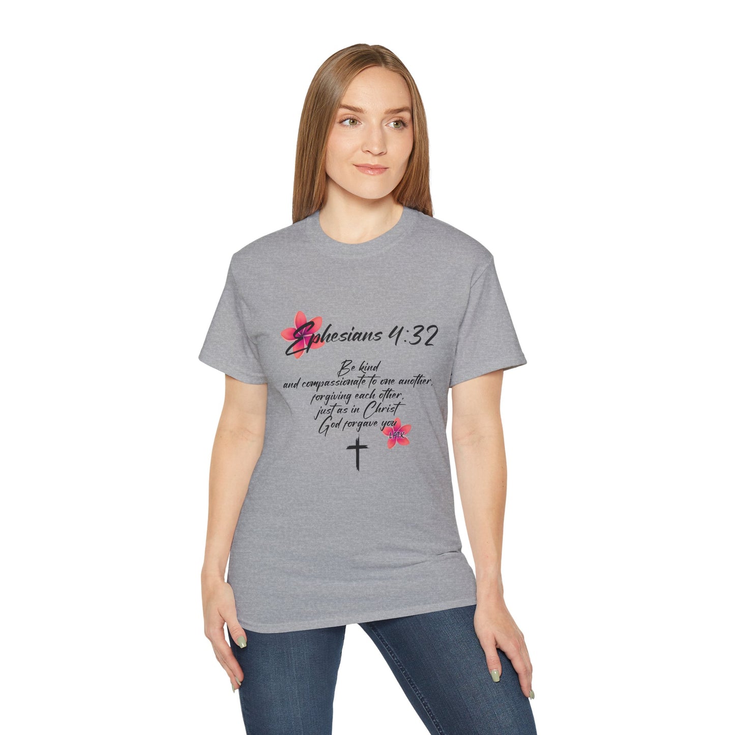 Inspirational Faith Tee - Ephesians 4:32, Christian Gift, Casual Wear, Unisex Shirt, Uplifting Quote Apparel