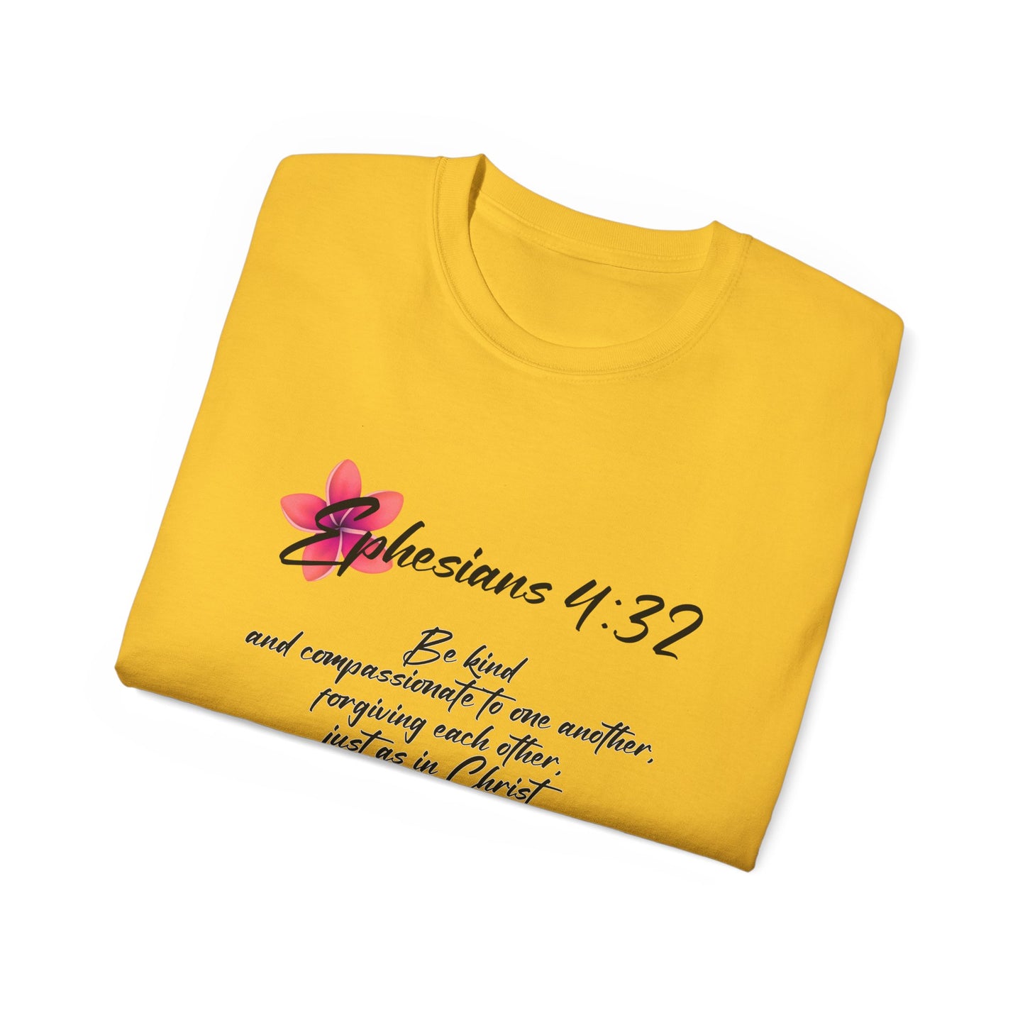 Inspirational Faith Tee - Ephesians 4:32, Christian Gift, Casual Wear, Unisex Shirt, Uplifting Quote Apparel