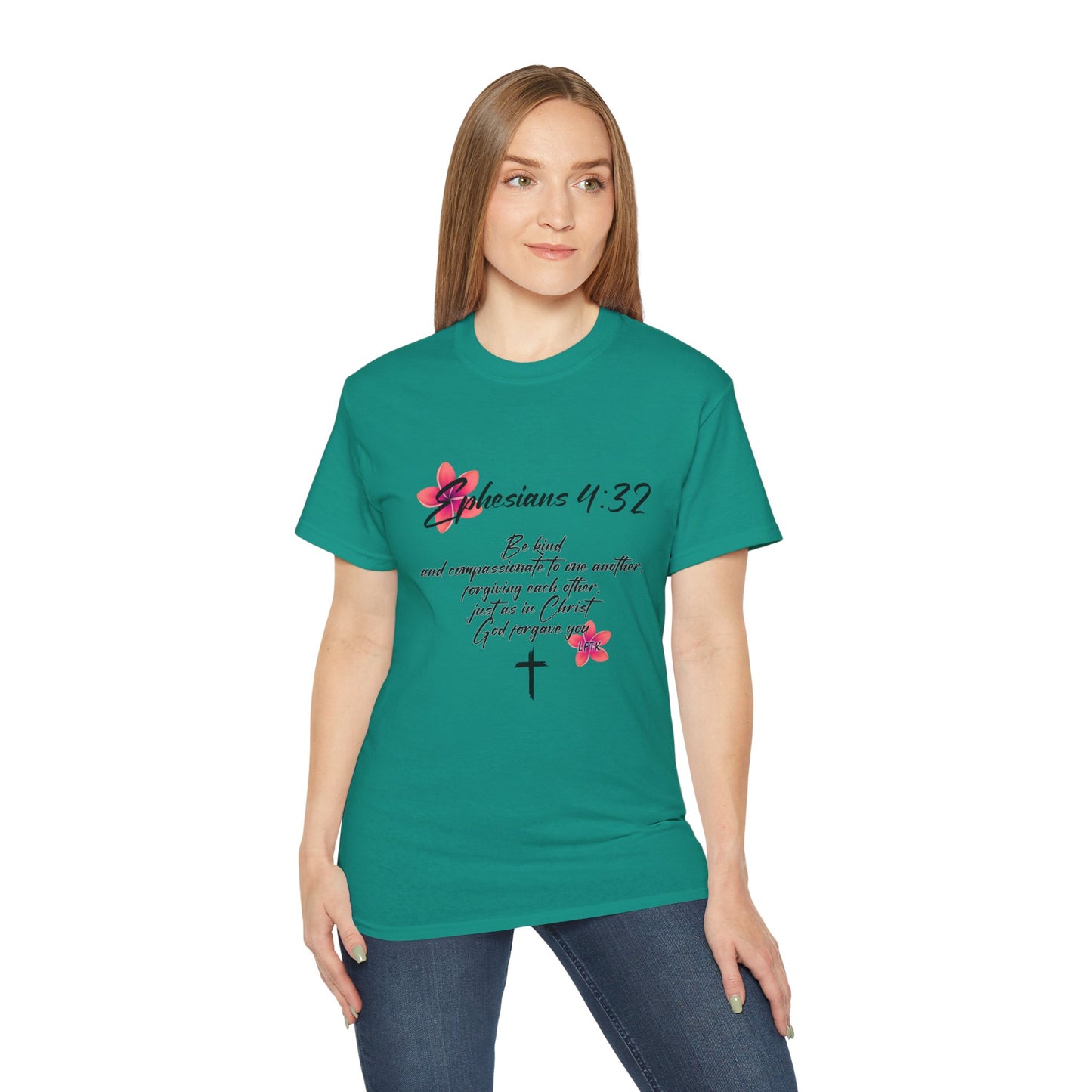 Inspirational Faith Tee - Ephesians 4:32, Christian Gift, Casual Wear, Unisex Shirt, Uplifting Quote Apparel
