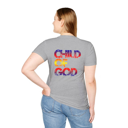 Child of God T-Shirt, Christian Apparel, Inspirational Unisex Tee, Faith-Based Gift, Spiritual Wear, Everyday Comfort Shirt