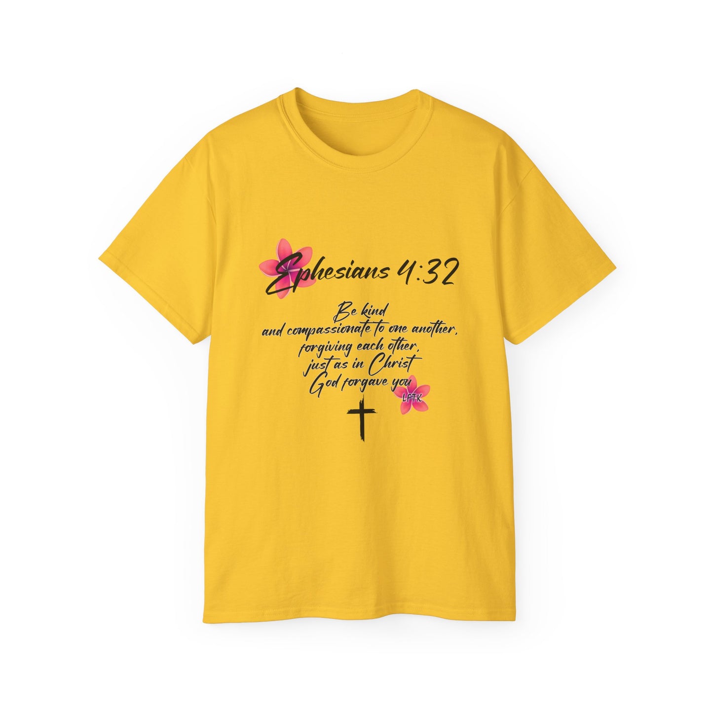 Inspirational Faith Tee - Ephesians 4:32, Christian Gift, Casual Wear, Unisex Shirt, Uplifting Quote Apparel