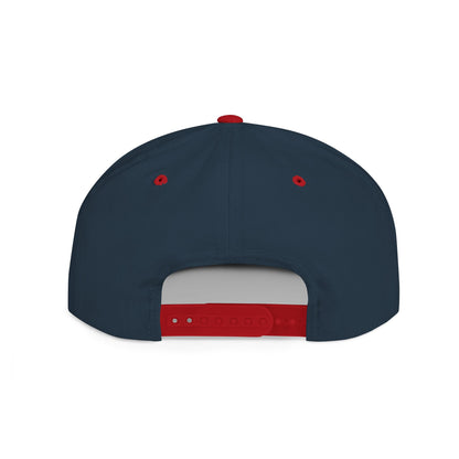 Live Like a King Flat Bill Snapback Cap - Inspirational Christian Hat