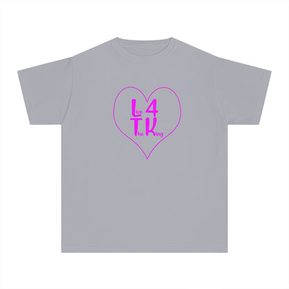 Live 4 The King Youth Midweight Tee - Fun & Trendy T-Shirt for Kids