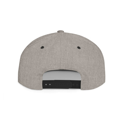 Live Like a King Flat Bill Snapback Cap - Inspirational Christian Hat