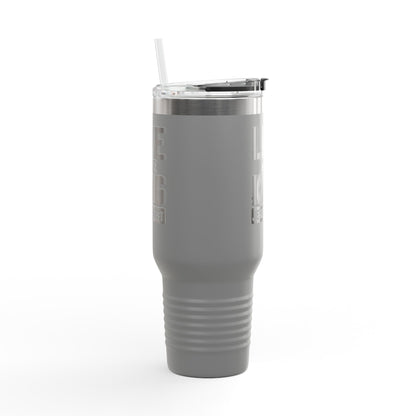 Live for the King Insulated Travel Mug | 40oz Christian Mug for Coffee Lovers, Outdoor Adventures, Gifts