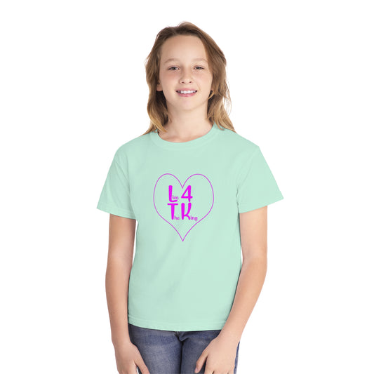 Live 4 The King Youth Midweight Tee - Fun & Trendy T-Shirt for Kids