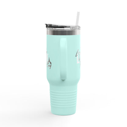Live Like the King Insulated Travel Mug - 40oz Adventure Companion