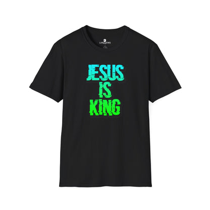 Unisex Jesus is King T-Shirt, Faith Shirt, Christian Apparel, Religious Gift, Inspirational Tee, Casual Wear