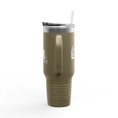Live Like the King Insulated Travel Mug - 40oz Adventure Companion