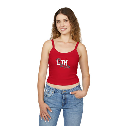 Live 4 The King Women's Spaghetti Strap Tank Top - Trendy Summer Wear