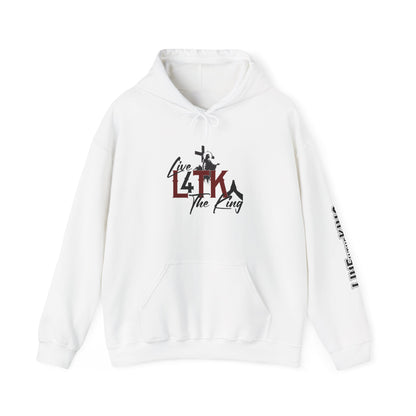 Live Like The King Unisex Hoodie - Inspirational Heavy Blend Sweatshirt