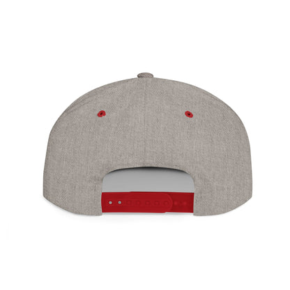 Live Like a King Flat Bill Snapback Cap - Inspirational Christian Hat